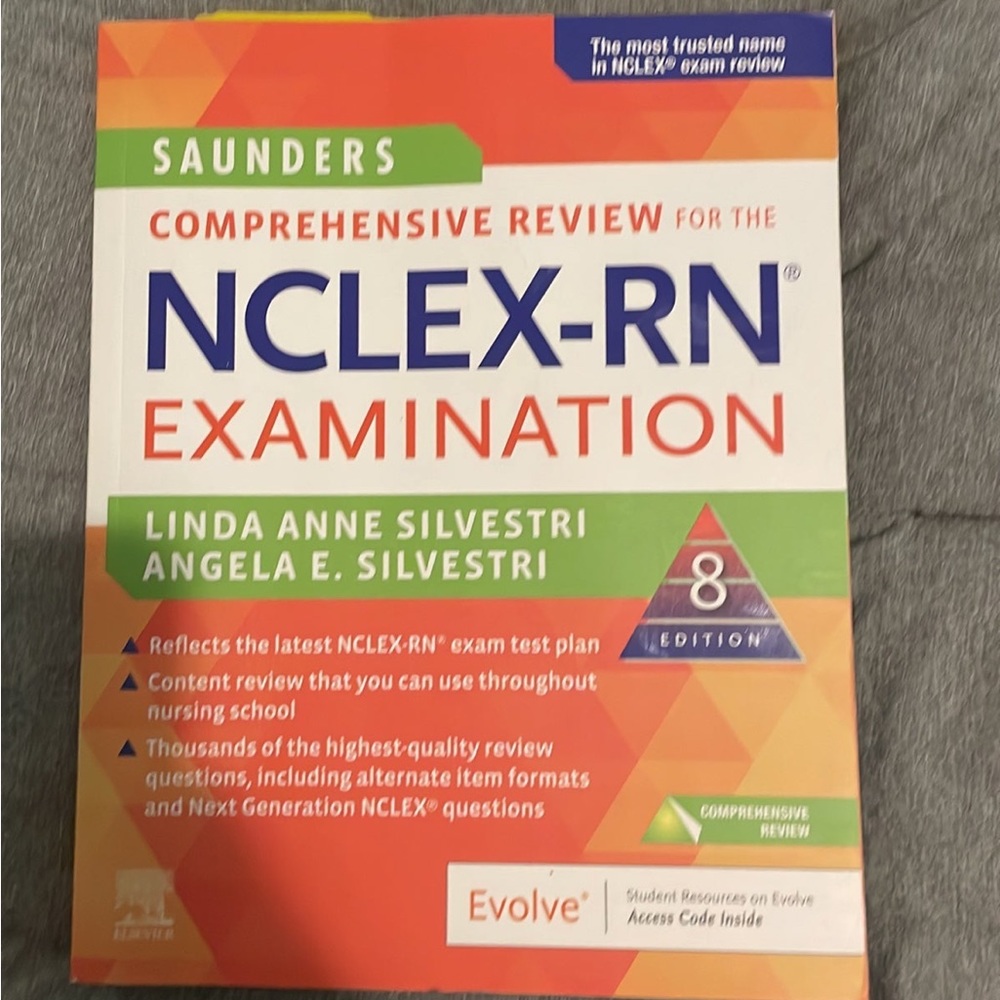 Never been used Saunders book NCLEX